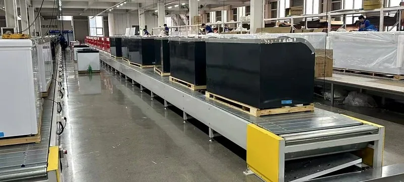 Production floor at Superb Cool Refrigeration