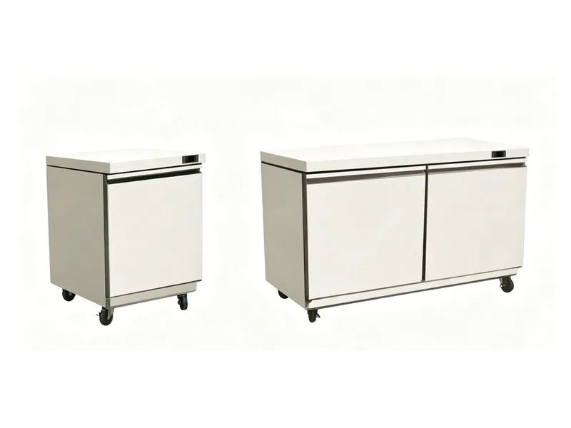 Bar and underbench fridge
